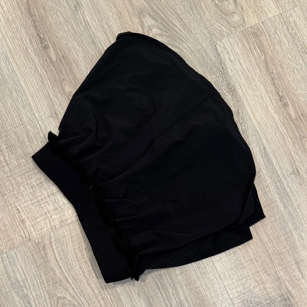ALO Yoga Black Skirt with Logo Patch - Picture 10 of 15